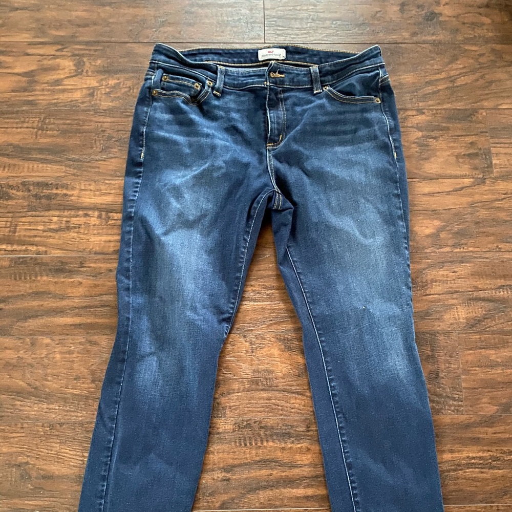 Vineyard Vines. Most comfortable jeans.